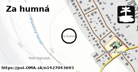 Za humná