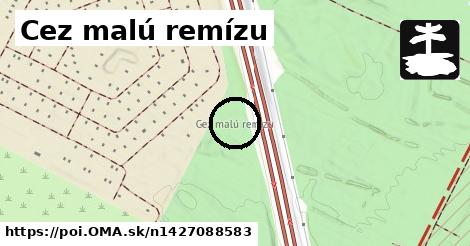 Cez malú remízu