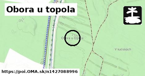 Obora u topola