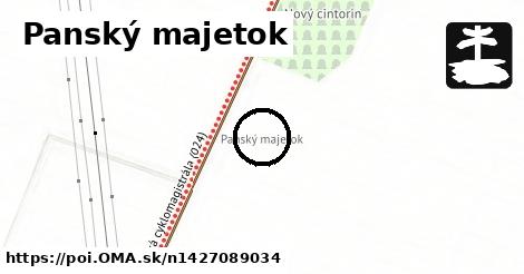 Panský majetok