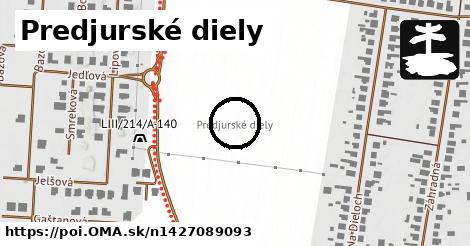 Predjurské diely