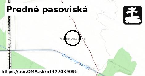 Predné pasoviská