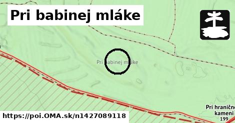 Pri babinej mláke