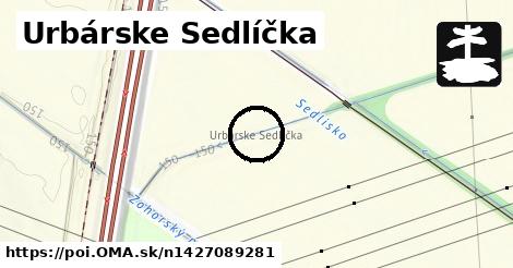 Urbárske Sedlíčka