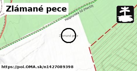 Zlámané pece