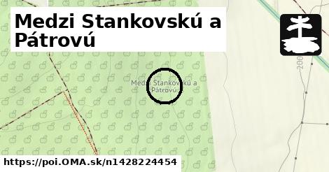 Medzi Stankovskú a Pátrovú