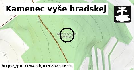 Kamenec vyše hradskej