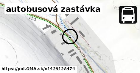 autobusová zastávka