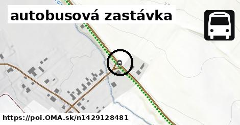 autobusová zastávka