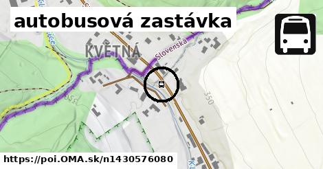 autobusová zastávka