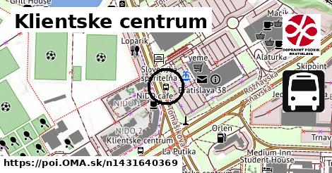 Klientske centrum