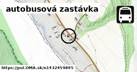 autobusová zastávka