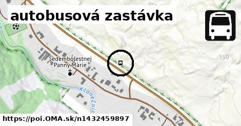 autobusová zastávka