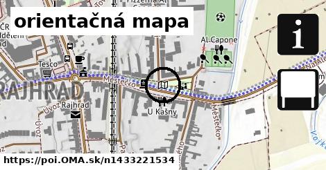 orientačná mapa