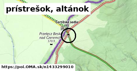 prístrešok, altánok