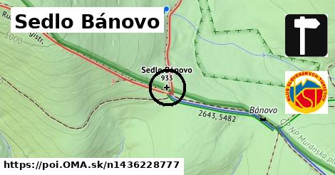 Sedlo Bánovo