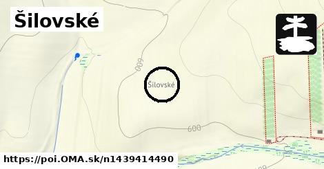 Šilovské