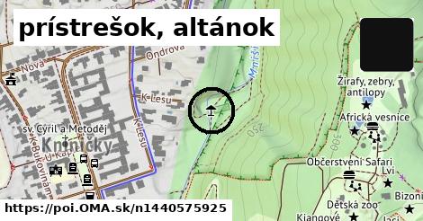 prístrešok, altánok