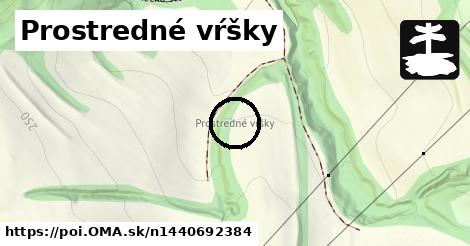 Prostredné vŕšky