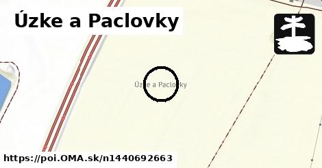 Úzke a Paclovky