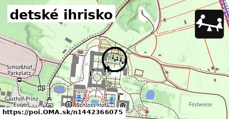 detské ihrisko