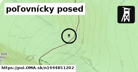 poľovnícky posed