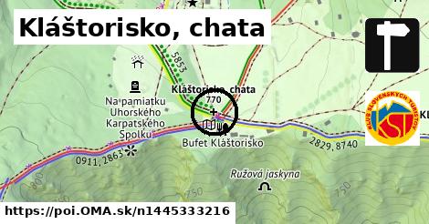 Kláštorisko, chata