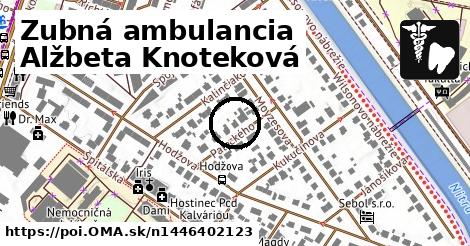 Zubná ambulancia Alžbeta Knoteková