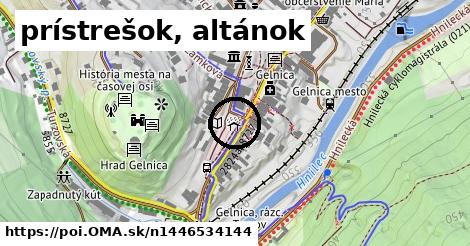 prístrešok, altánok