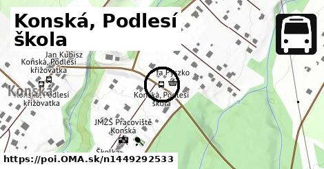 Konská, Podlesí škola