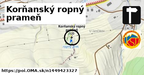 Korňanský ropný prameň