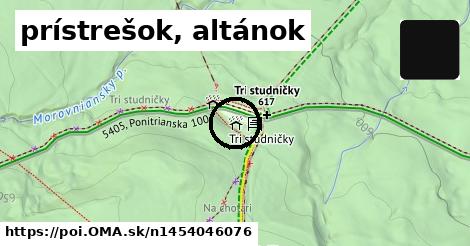 prístrešok, altánok