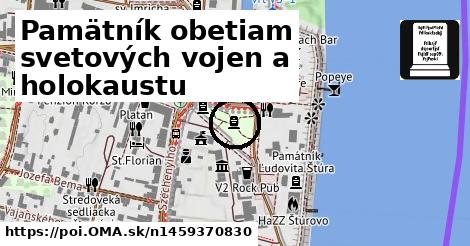 Pamätník obetiam svetových vojen a holokaustu