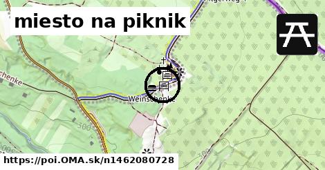 miesto na piknik