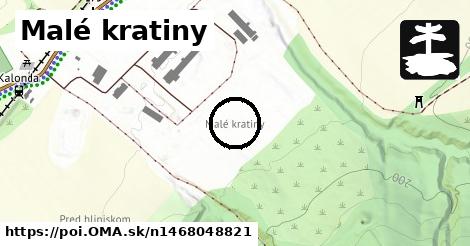 Malé kratiny