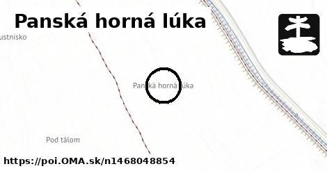 Panská horná lúka