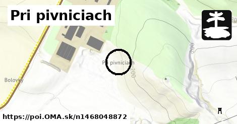 Pri pivniciach