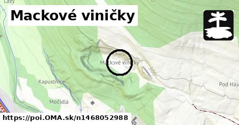 Mackové viničky