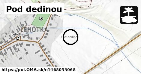 Pod dedinou