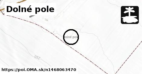 Dolné pole