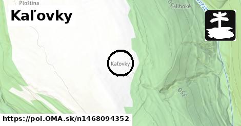 Kaľovky