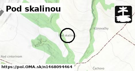 Pod skalinou