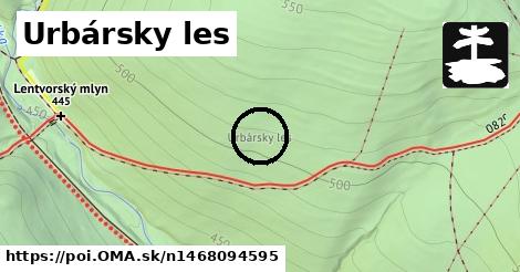 Urbársky les