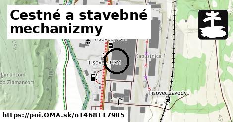 Cestné a stavebné mechanizmy