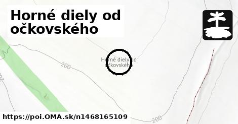 Horné diely od očkovského