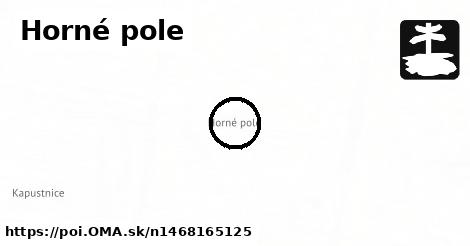 Horné pole