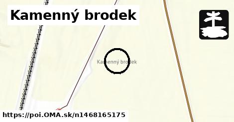 Kamenný brodek