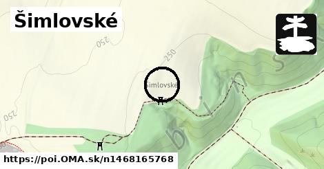 Šimlovské