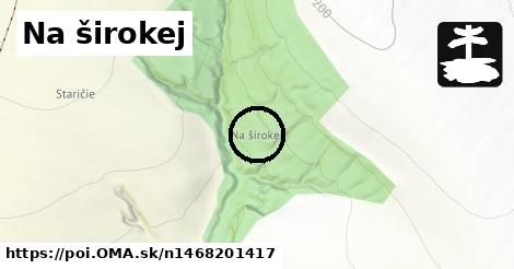 Na širokej