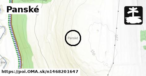 Panské